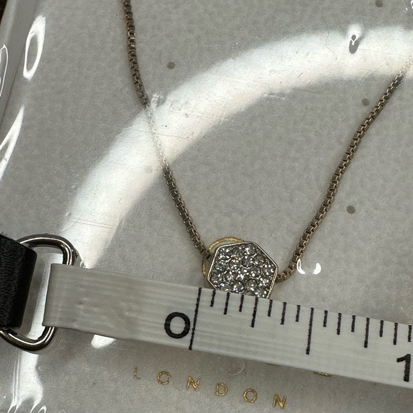 Buckley London Venus Sparkle Studded Pendant Necklace - Picture 4 of 5